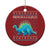 Hanukkah Dinosaur Christmas Ornament Menorasaurus Menorah Dino TS09 Print Your Wear