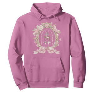 Ave Maria Hoodie Miraculous Medal Blessed Mother Mary Hail TS09 Azalea Print Your Wear