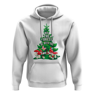 Nature Lover Hoodie May The Forest Be With You Cute Earth Day TS09 White Printyourwear