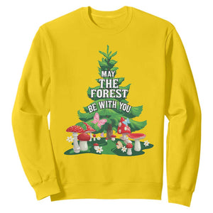 Nature Lover Sweatshirt May The Forest Be With You Cute Earth Day TS09 Daisy Printyourwear