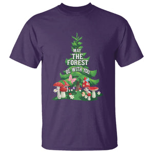 Nature Lover T Shirt May The Forest Be With You Cute Earth Day TS09 Purple Printyourwear