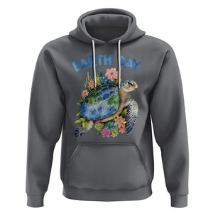 Earth Day Hoodie Sea Turtle Save Our Ocean TS09 Charcoal Printyourwear