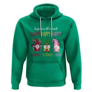 Happy Valentines St Patrick Easter Day Gnomies Hoodie TS09 Irish Green Printyourwear