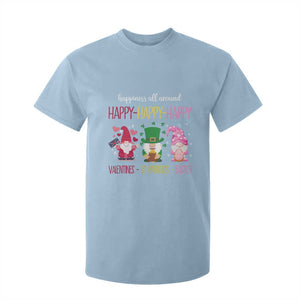 Happy Valentines St Patrick Easter Day Gnomies T Shirt For Kid TS09 Light Blue Print Your Wear