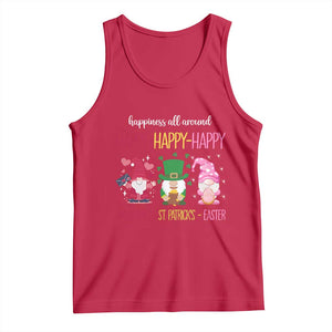 Happy Valentines St Patrick Easter Day Gnomies Tank Top TS09 Red Print Your Wear