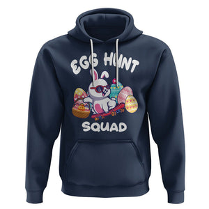 Easter Day Hoodie Egg Hunt Squad Cool Bunny Funny Hunting Season TS09 Navy Printyourwear