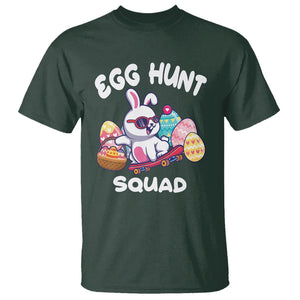 Easter Day T Shirt Egg Hunt Squad Cool Bunny Funny Hunting Season TS09 Dark Forest Green Printyourwear