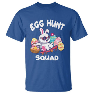 Easter Day T Shirt Egg Hunt Squad Cool Bunny Funny Hunting Season TS09 Royal Blue Printyourwear