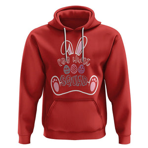 Easter Day Hoodie Egg Hunt Squad Funny Hunting Season TS09 Red Printyourwear