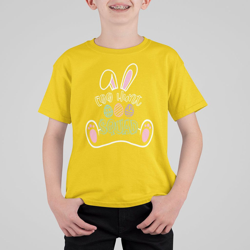 Easter Day T Shirt For Kid Egg Hunt Squad Funny Hunting Season TS09 Daisy Printyourwear