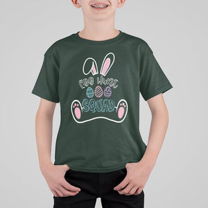 Easter Day T Shirt For Kid Egg Hunt Squad Funny Hunting Season TS09 Dark Forest Green Printyourwear