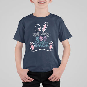 Easter Day T Shirt For Kid Egg Hunt Squad Funny Hunting Season TS09 Navy Printyourwear