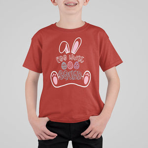 Easter Day T Shirt For Kid Egg Hunt Squad Funny Hunting Season TS09 Red Printyourwear