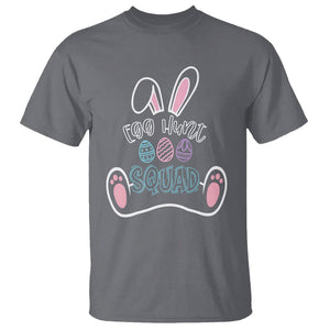 Easter Day T Shirt Egg Hunt Squad Funny Hunting Season TS09 Charcoal Printyourwear