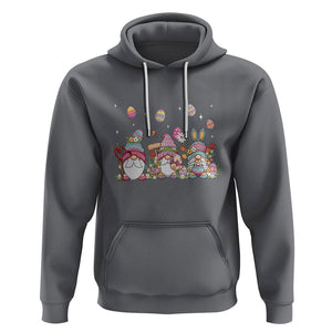 Easter Day Cute Gnomies Egg Hunting Hoodie TS09 Charcoal Printyourwear