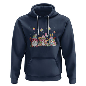 Easter Day Cute Gnomies Egg Hunting Hoodie TS09 Navy Printyourwear