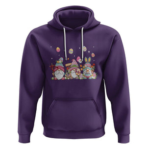 Easter Day Cute Gnomies Egg Hunting Hoodie TS09 Purple Printyourwear