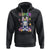 Easter Day Hoodie Bunny Gamer Playing Video Game TS09 Black Printyourwear