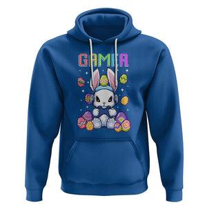 Easter Day Hoodie Bunny Gamer Playing Video Game TS09 Royal Blue Printyourwear