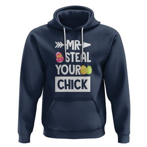 Easter Day Hoodie Mr. Steal Your Chick Funny Egg Baby Chicken TS09 Navy Printyourwear