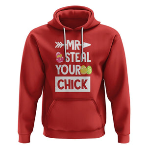 Easter Day Hoodie Mr. Steal Your Chick Funny Egg Baby Chicken TS09 Red Printyourwear