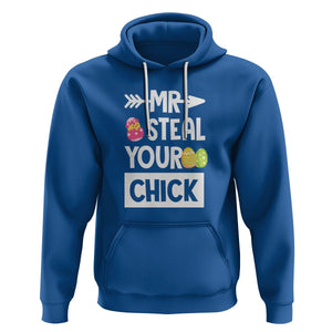 Easter Day Hoodie Mr. Steal Your Chick Funny Egg Baby Chicken TS09 Royal Blue Printyourwear