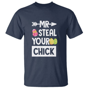 Easter Day T Shirt Mr. Steal Your Chick Funny Egg Baby Chicken TS09 Navy Printyourwear