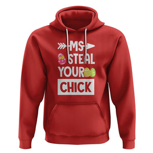 Easter Day Hoodie Ms. Steal Your Chick Funny Egg Baby Chicken TS09 Red Printyourwear