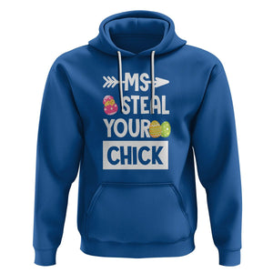 Easter Day Hoodie Ms. Steal Your Chick Funny Egg Baby Chicken TS09 Royal Blue Printyourwear