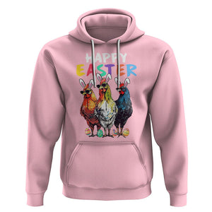 Easter Day Hoodie Funny Chicken Bunny Costume Farmer Farm Animal TS09 Light Pink Printyourwear