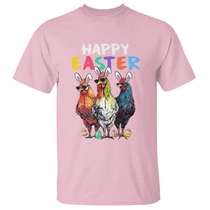 Easter Day T Shirt Funny Chicken Bunny Costume Farmer Farm Animal TS09 Light Pink Printyourwear