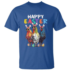 Easter Day T Shirt Funny Chicken Bunny Costume Farmer Farm Animal TS09 Royal Blue Printyourwear