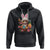 Easter Day Hoodie Cute Bunny Cat Lover Eggs Basket TS09 Black Printyourwear