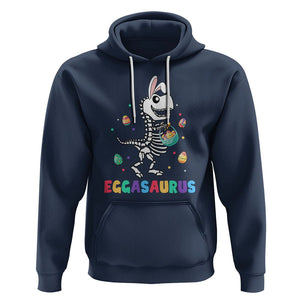 Easter Day Hoodie Eggasaurus Stegosaurus Dinosaur Egg Bunny TS09 Navy Printyourwear