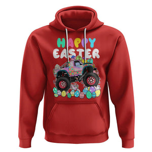 Easter Day Monster Truck Hunting Egg Boys Toddler Hoodie TS09 Red Printyourwear