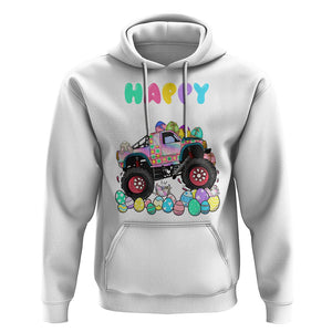 Easter Day Monster Truck Hunting Egg Boys Toddler Hoodie TS09 White Printyourwear