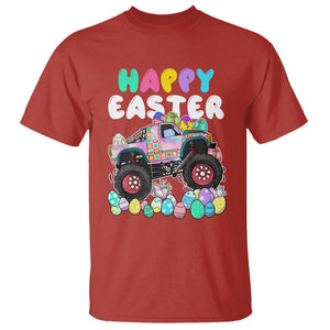 Easter Day Monster Truck Hunting Egg Boys Toddler T Shirt TS09 Red Printyourwear