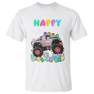 Easter Day Monster Truck Hunting Egg Boys Toddler T Shirt TS09 White Printyourwear