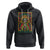 Mexican Pride Hoodie Mexicano Hasta Los Huesos Skeleton Sombrero TS09 Black Printyourwear