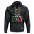 Mexican Pride Hoodie It's In My DNA Mexico Flag Proud Hispanic TS09 Black Printyourwear