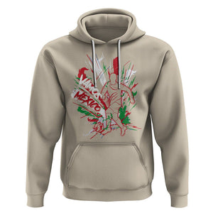 Mexican Soccer Fan Hoodie Vamos Mexico Football Fans TS09 Sand Printyourwear