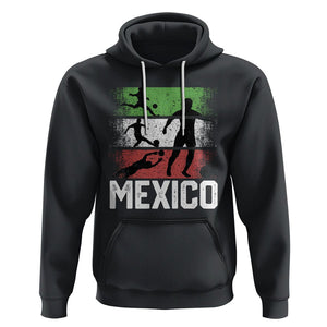 Mexican Soccer Fan Hoodie Mexico Flag Football Team TS09 Black Printyourwear