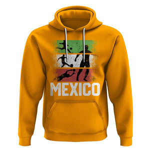 Mexican Soccer Fan Hoodie Mexico Flag Football Team TS09 Gold Printyourwear