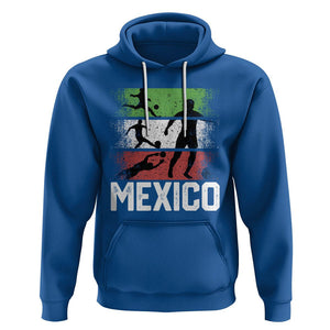 Mexican Soccer Fan Hoodie Mexico Flag Football Team TS09 Royal Blue Printyourwear