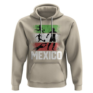 Mexican Soccer Fan Hoodie Mexico Flag Football Team TS09 Sand Printyourwear