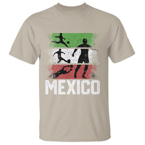 Mexican Soccer Fan T Shirt Mexico Flag Football Team TS09 Sand Printyourwear