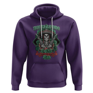 Tequila Bandido Funny Drinking Mexican Skeleton Sombrero Hoodie TS09 Purple Printyourwear