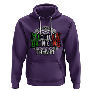 Mexican Drinking Team Hoodie Funny Mexico Flag Beer Party TS09 Purple Printyourwear