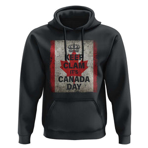 Keep Calm It's Canada Day Hoodie TS09 Black Print Your Wear