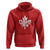 Canada Est. 1867 Maple Leaf Hoodie TS09 Red Print Your Wear